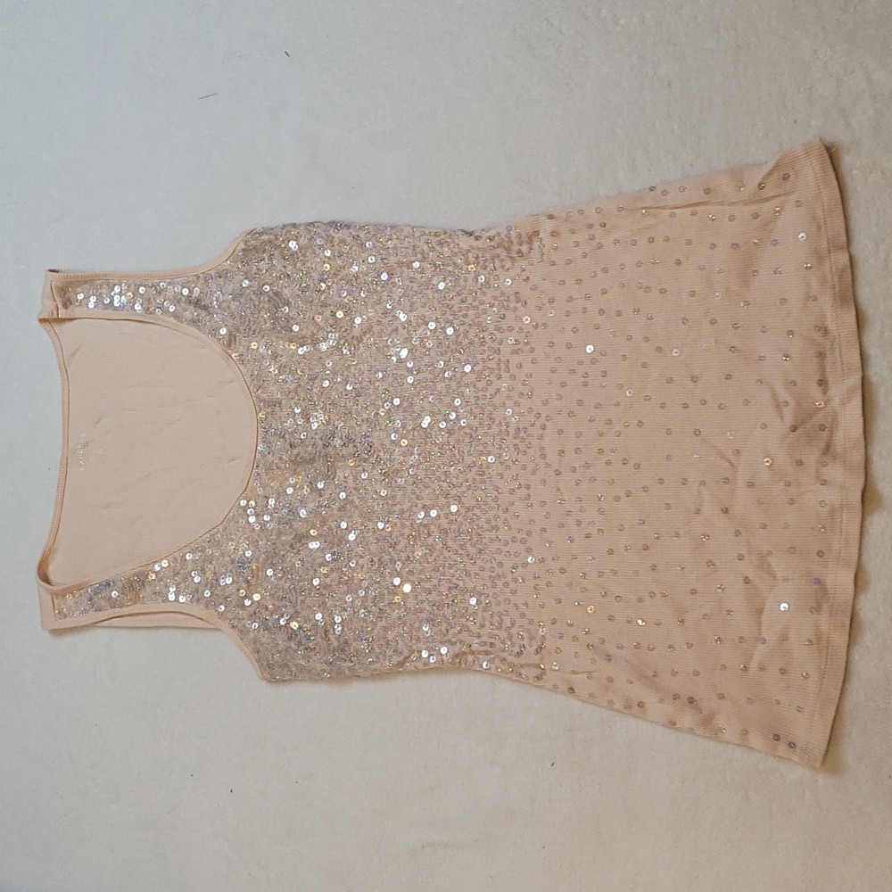 Express sequin tanktop